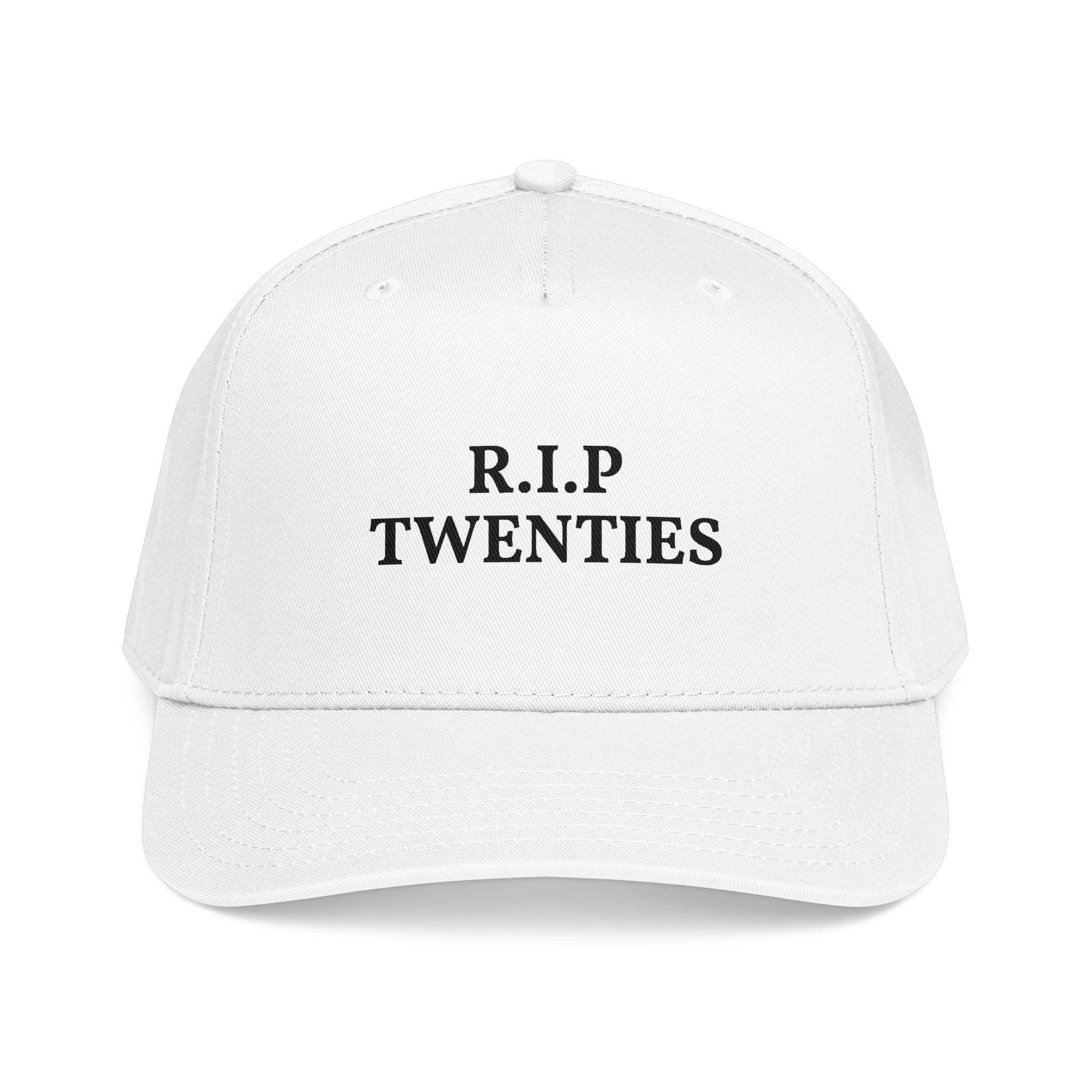 R.I.P. Twenties – Minimalistische Cap mit Statement