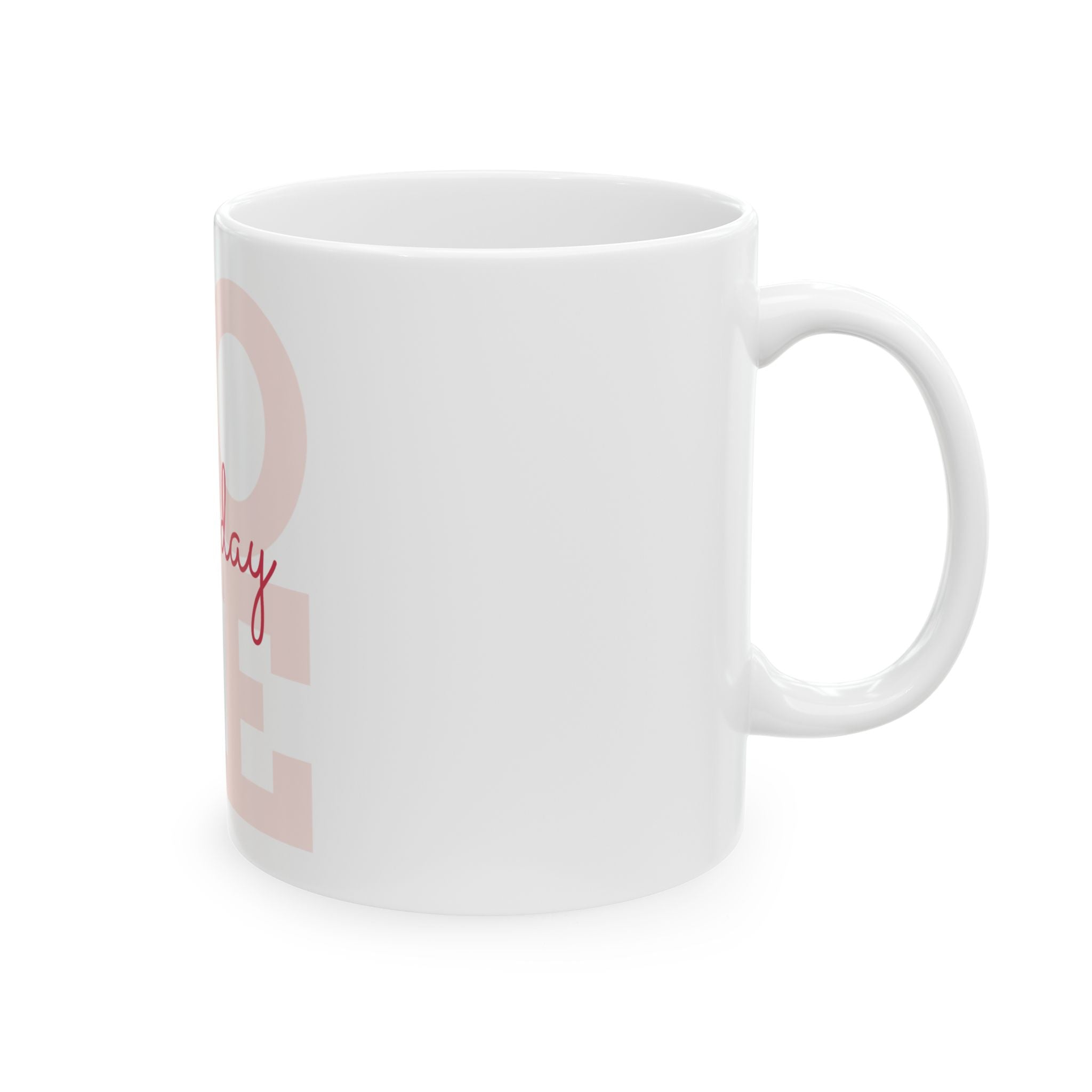 Love Every Day Tasse – Minimalistische Keramiktasse mit Herzbotschaft