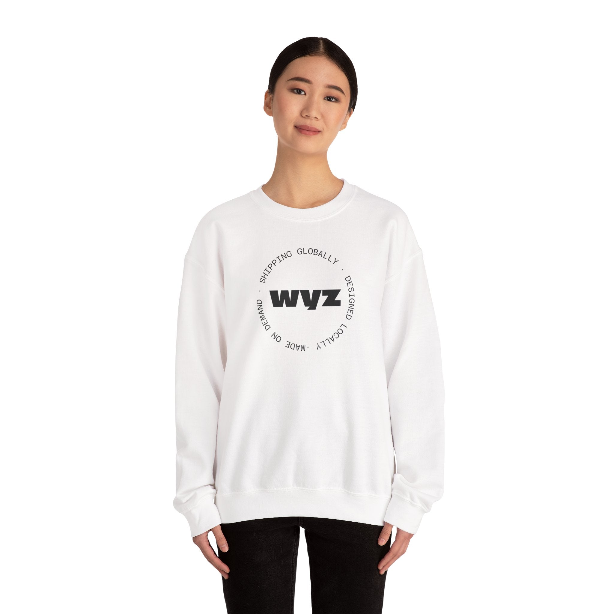 WYZ Crewneck Sweater – Minimalistisches Unisex Sweatshirt